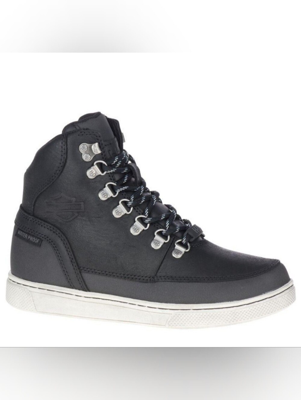 Harley-Davidson Women's Black Ashmont High-Top Casual Riding Boot Size 6